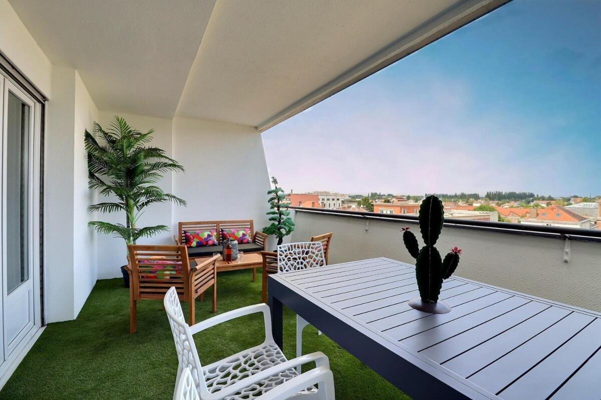 Nid D'Aigle - Terrasse - Vue Ville - Mon Groom Troyes Exteriör bild